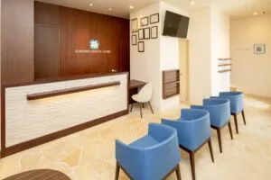 待合室熊本市東区長嶺南のすけひろ歯科・kidsデンタルクリニック